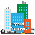 City and transportation in Arabic