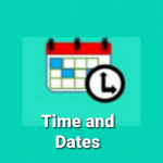 time and dates in Arabic